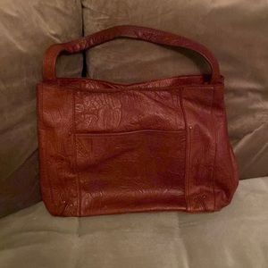 American Leather Co super soft and functional purse.